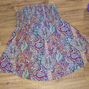 Colorful Paisley Dress